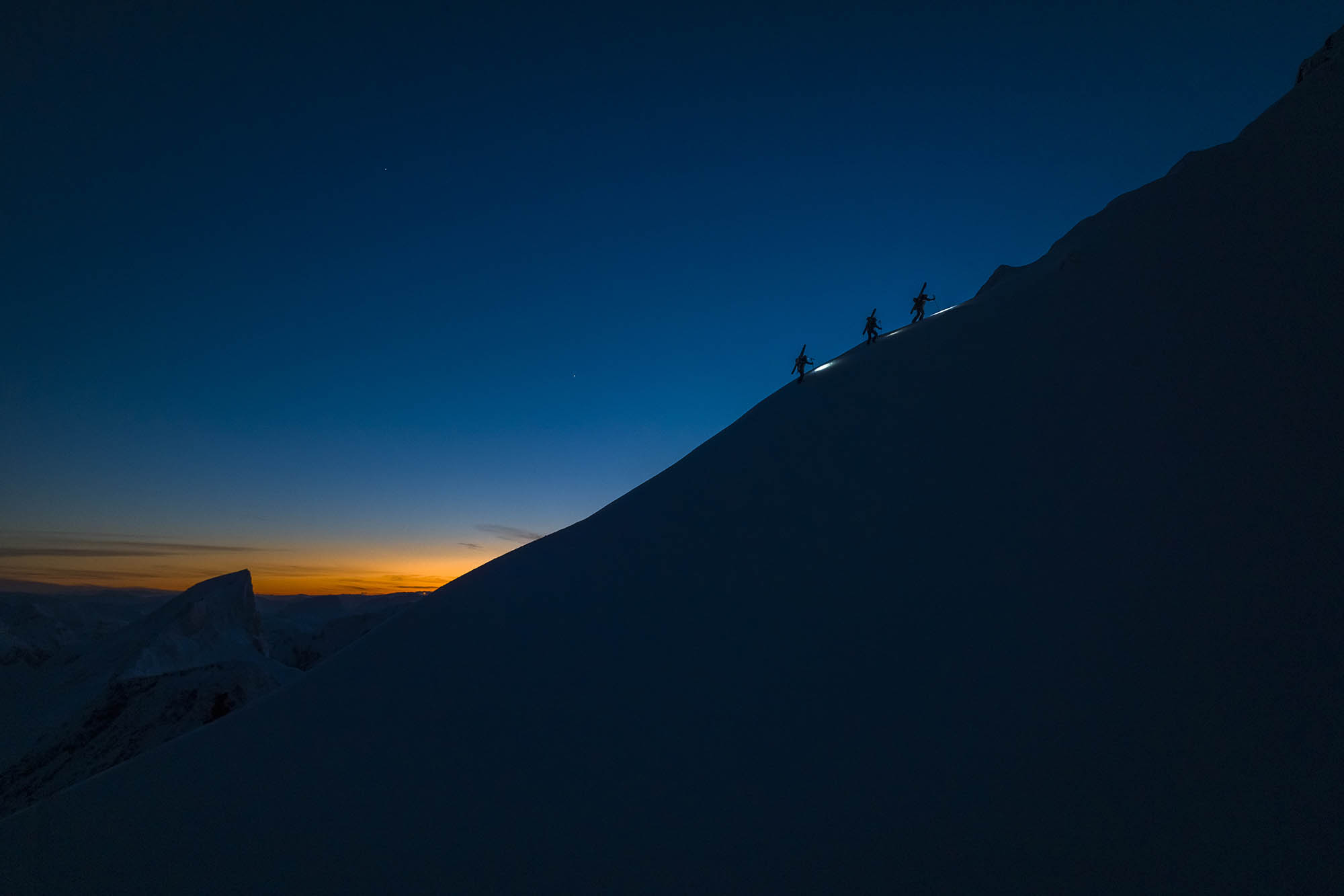Départ frontale de nuit