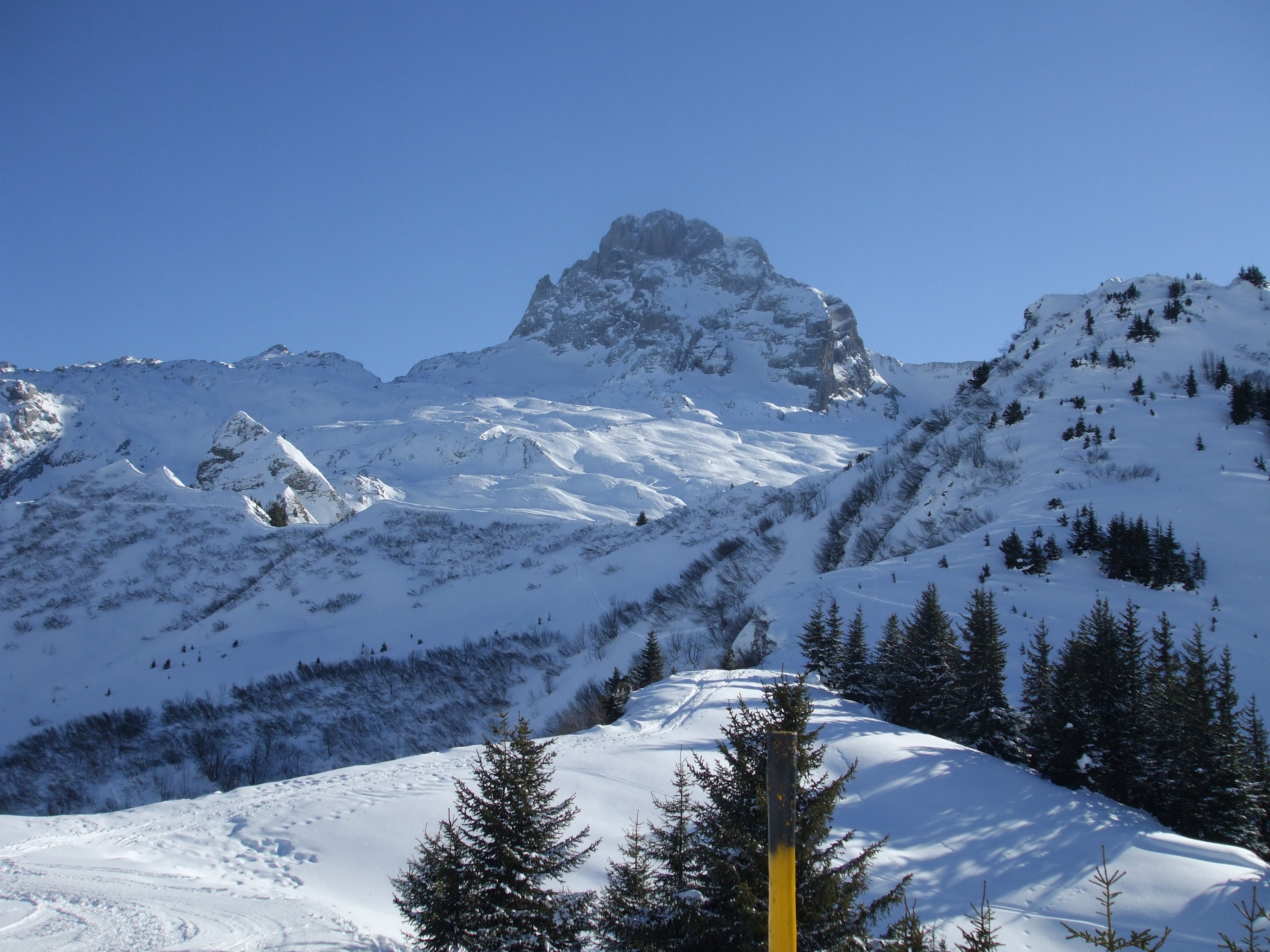 Sommet de la Pointe Percée
